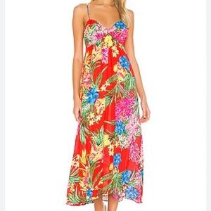 Show Me Your Mumu Magnolia Midi Dress